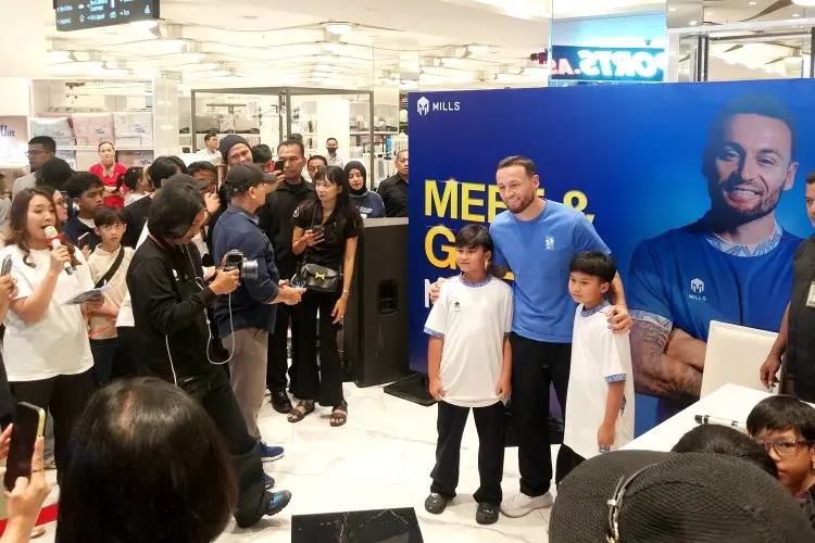 Gelar Meet and Greet, Marc Klok Terkejut Antusias Bobotoh