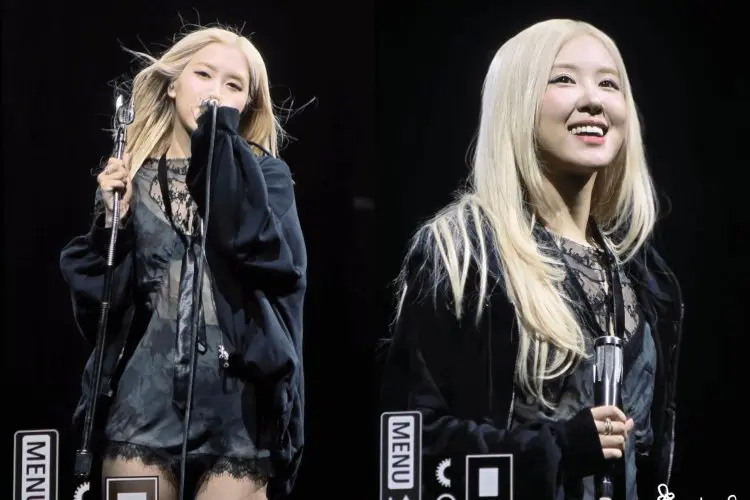 Rose BLACKPINK Tiba-tiba Minta Maaf di Tengah Konser di Filiphina, Ada Apa??