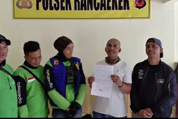 Viral Ojol Dihadang Opang di Cipasir, Polisi Mediasi Kedua Pihak di Rancaekek
