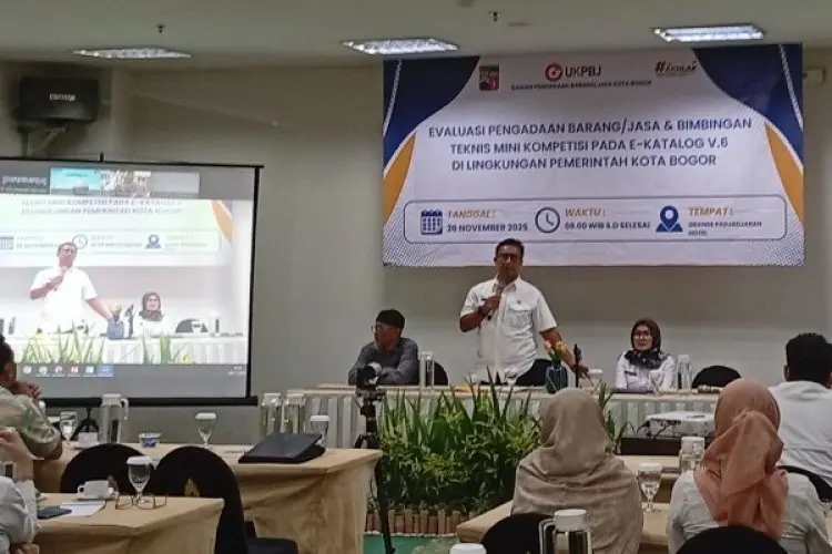 Pemkot Evaluasi Kegiatan PBJ dan Gelar Bimtek Mini Kompetisi e-Katalog