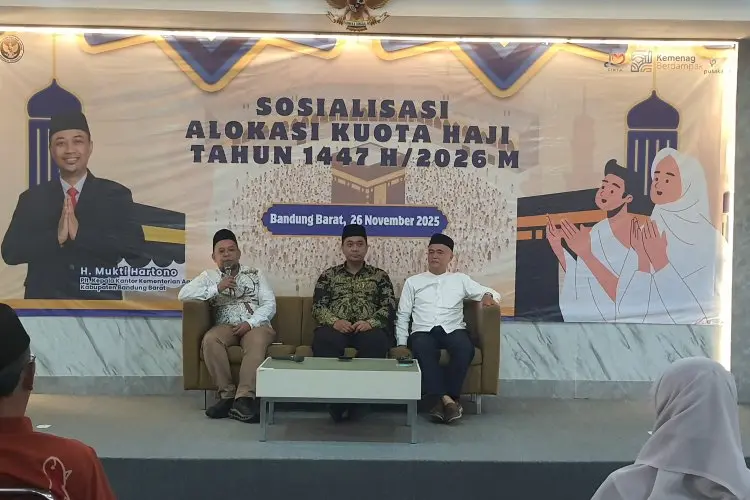 Antisipasi Gejolak Imbas Penyesuaian Kuota Haji, Kemenag KBB Gandeng Ormas Islam