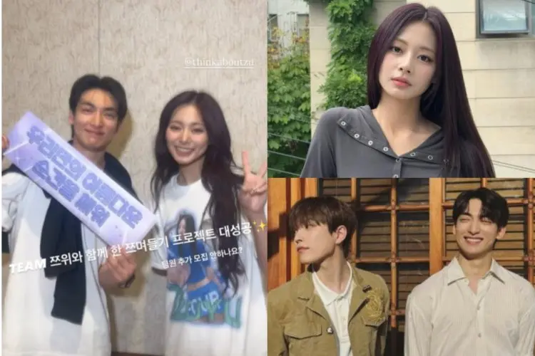 Buat Penggemar Bingung dan Tertawa, Tzuyu TWICE Terlibat Rumor Kencan dengan Adik Hongjoong ATEEZ