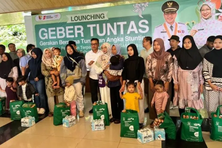 Percepatan Penurunan Stunting, Pemkab Bandung Luncurkan Program Gekksor dan Geber Tuntas