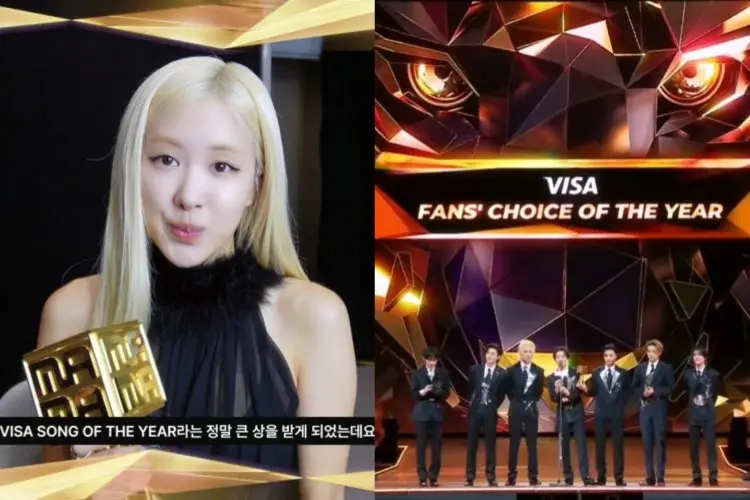 Rose BLACKPINK dan ENHYPEN Bawa Pulang Hadiah Utama Daesang di MAMA Awards 2025 Hari Pertama