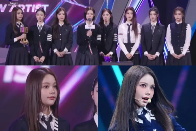 Carmen Hearts2Hearts jadi Idola Indonesia Pertama yang Menangkan 'Rockie of the Year' di MAMA Awards 2025