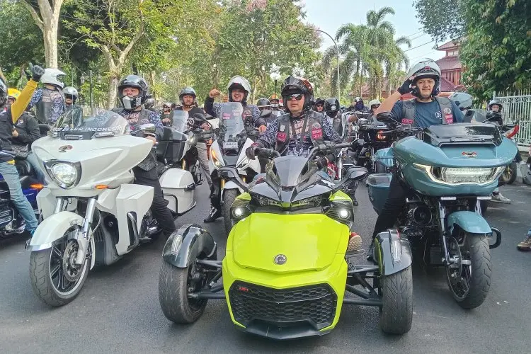 Rolling Thunder Bikers MBI Tidak Gunakan Tot Tot Wuk Wuk, Bogor Bike Fest Tingkatkan Okupansi Hotel