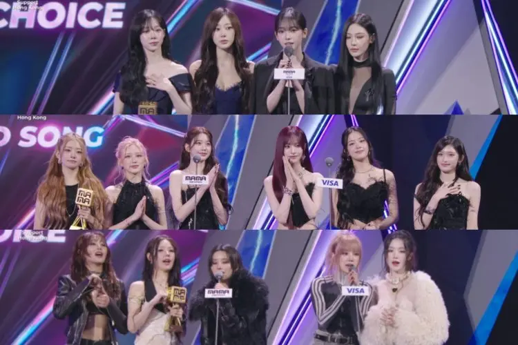 Tidak hanya Dilarang Tersenyum, Para Artis juga Dilarang Duduk saat MAMA Awards 2025??