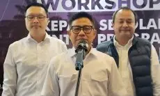 Memilih Bungkam di Bandung,  Cak Imin Berikan Ekspresi Mimik Datar Ditanya Kisruh PBNU