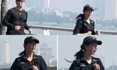 Main Drama Bareng, Suzy dan Kim Seo Ho Terlihat Lari Bersama di Pinggir Danau Vietnam