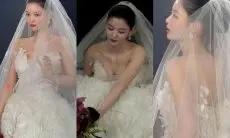 Penonton Iri pada Hong Jong Hyun saat Lihat Kim Yoo Jung Cantik Pakai Gaun Pengantin untuk 'Dear X'