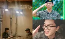 Jadi Bestie Selama Wajib Militer, Song Kang dan V BTS kini Terlihat Makan Bareng di Restoran BBQ