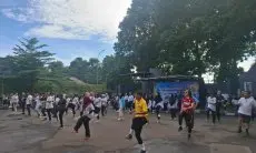 Kantor Imigrasi Bogor bersama PWI Kota Bogor Gelar Jumat Sehat dan Bakti Sosial