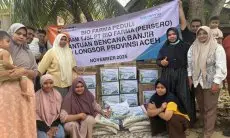 Bio Farma Group Distribusikan Bantuan Korban Bencana di Aceh