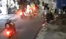 Viral di Media Sosial, Gerombolan Motor Serang Warga di KBB, Satu Orang Terluka Akibat Bacokan Sajam