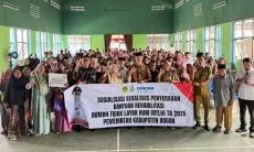 Heri Gunawan Gelontorkan Bantuan Rehabilitasi Rutilahu untuk 150 Warga Pamijahan
