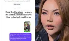 Minta Maaf ke Atalia Praratya Lewat DM, Lisa Mariana: Semoga Ibu Balas