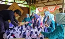 PLN Hadir Bantu Pemenuhan Gizi Warga Cileungsi