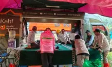 Masjid Nusantara Dirikan Mobile Masjid untuk Warga Terdampak Galodo Agam