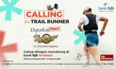 Cukup Menabung di bank bjb, Bisa Dapat Tiket Coast to Coast Night Trail Ultra