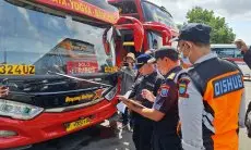 Ramp Check Armada Nataru di Terminal Cicaheum, Keselamatan Penumpang Jadi Prioritas