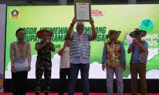 Pameran Kerajinan Daur Ulang Desa Terbanyak, Pemkab Bogor Raih Rekor MURI