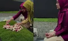 Usai Sepakat Pisah Baik-baik dengan Ridwan Kamil, Atalia Pilih Ziarah ke Makam Eril
