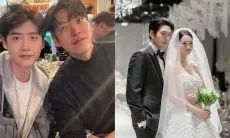 Dikenal Sebagai Sahabat sang Aktor, Mengapa Lee Jong Suk Tak Hadir di Pernikahan Kim Woo Bin dan Shin Min Ah??