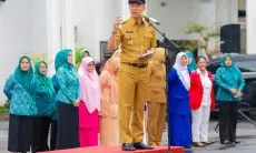 Dedie Minta Aparatur Wilayah Konsisten Jaga Kebersihan dan Ketertiban Lingkungan