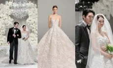 Shin Min Ah Pakai Gaun Pengantin Simpel dan Elegan Seharga Rp479 Juta di Hari Pernikahannya