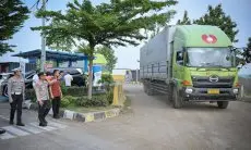 Kapolda Jabar Sidak Pos Cipali, Truk Sumbu Tiga Masih Membandel di Tengah Pembatasan Nataru