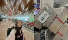 Viral Curhatan Tiket Pesawat ke Sumatera Mahal, Chiki Fawzi Pilih Terbang Lewat Malaysia untuk Salurkan Bantuan