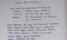 Catut Nama Erwan Setiawan Sebagai Tenaga Ahli, Sherly Bikin Surat Pernyataan Akui Kesalahan