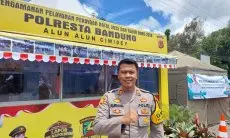 Polsek Pasirjambu Dirikan Pos Pengamanan Nataru di Ciwidey, Dua Pekan Maksimal Layani Masyarakat