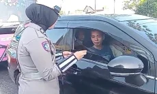 Sosialisasikan CFN, Polisi Pastikan Malam Tahun Baru di Puncak Bebas Kendaraan
