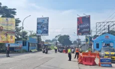 Hindari Kepadatan, Polres Garut Lakukan Penguraian Arus Menuju Objek Wisata