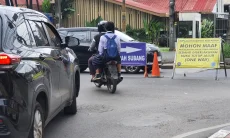 Kawasan Lembang Mulai Kembali Padat, Polres Cimahi Terapkan One Way