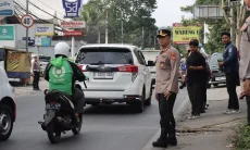 Antisipasi Lonjakan Pengunjung ke Lembang, Polres Cimahi Tambah Personel Pengamanan