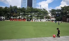 Taman Kota Bandung Siap Sambut Tahun Baru, Namun Akses Pengunjung Tetap Dibatasi