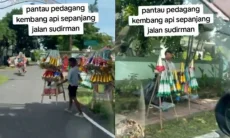 Viral Video Pedagang Kembang Api Kabur Saat Razia Satpol PP di Nusa Dua Jelang Tahun Baru