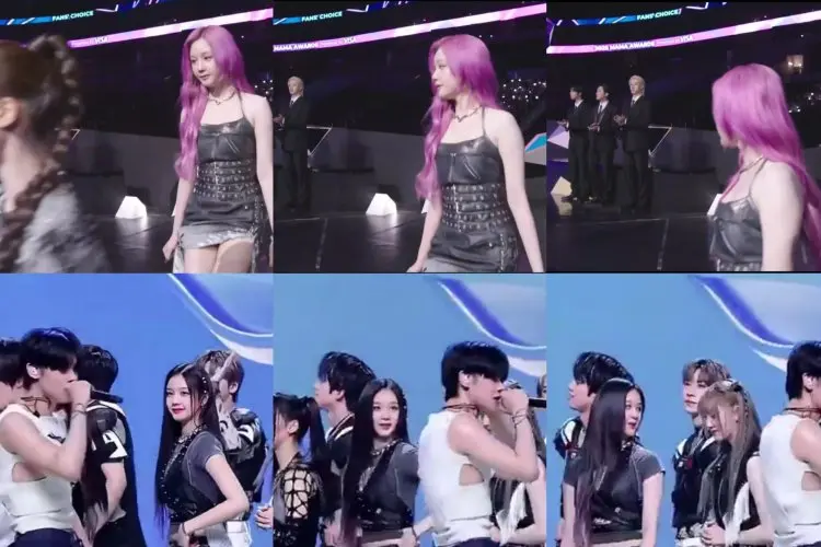 Tak Gakut Terkena Rumor Kencan, Pharita BABYMONSTER Kembali Curi Pandang pada Idola Pria