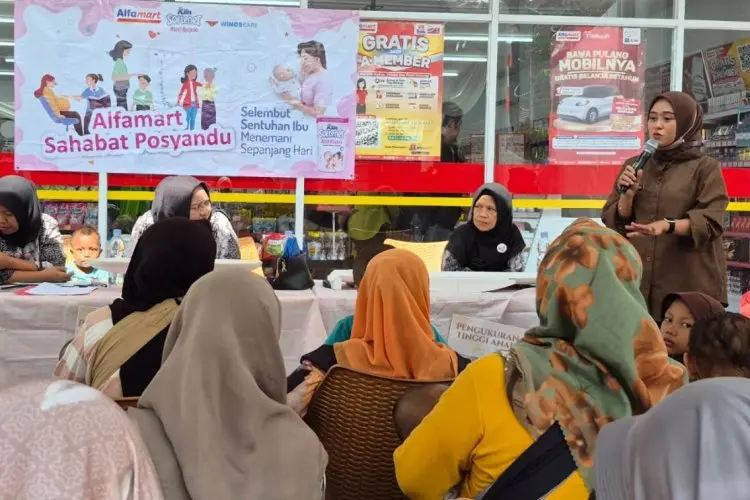 Alfamart Gencarkan Program Sahabat Posyandu Sasar Ribuan Ibu dan Balita