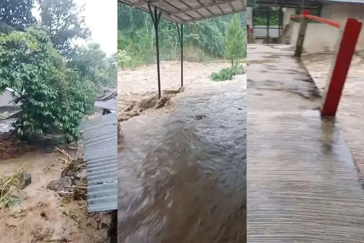 Air Sungai Meluap di  Subang, Ratusan Rumah Terendam