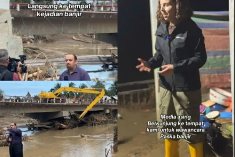 Banjir Bandang Pidie Jaya Disorot Dunia, Media Arab hingga Barat Turun Langsung Liput Kondisi di Lokasi