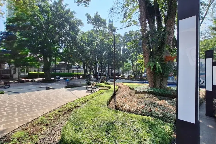 DPKP Kota Bandung Pastikan Taman Kota Tetap Terawat Saat Hujan