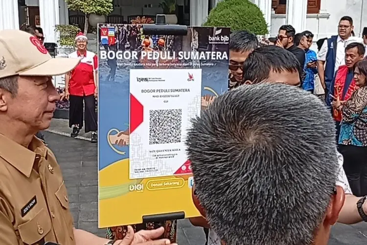 Penggalangan Dana Bogor Peduli Sumatera Berlanjut, QRIS Disebar Secara Digital dan di Rumah Ibadah