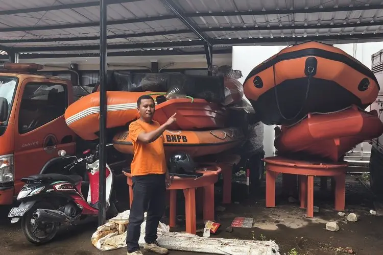 Hadapi Banjir dan Bencana Lainnya, BPBD Kabupaten Cirebon Siapkan Fasilitas Pendukung