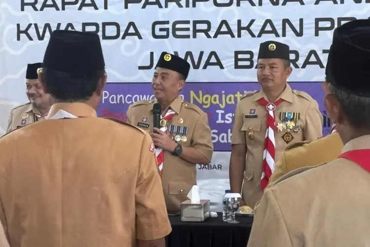 Herman Suryatman Pimpin Pramuka Kwarda Jabar 2025-2030