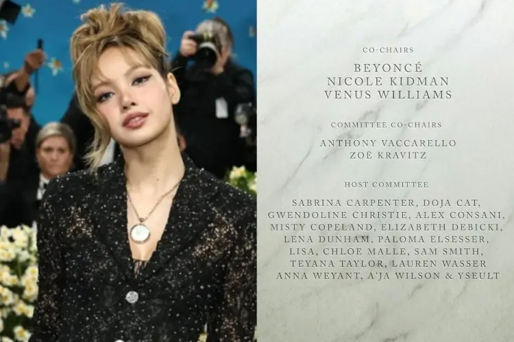 Lisa BLACKPINK jadi Artis K-Pop Pertama yang Masuk Daftar Komite Penyelenggara Met Gala 2026