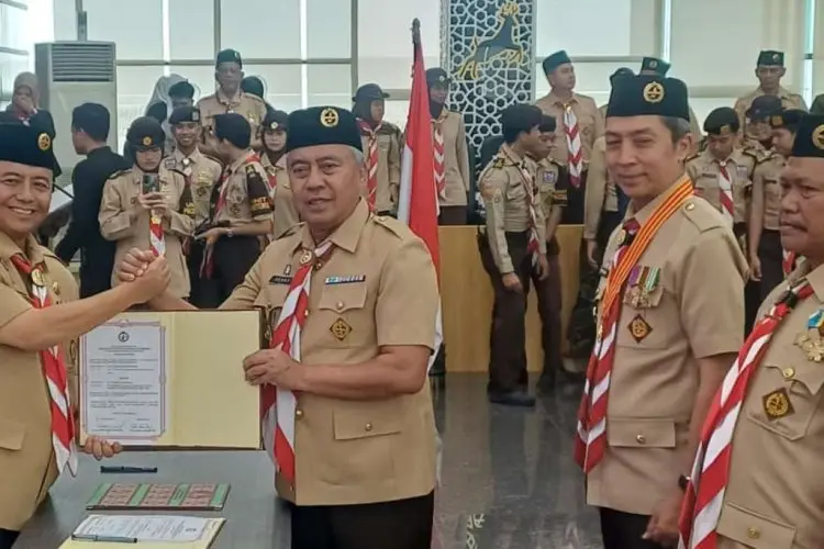 Pengurus Kwarcab Kota Bogor Baru Siap Jadikan Pramuka Petarung