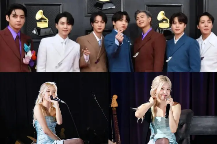 Komentar Rose BLACKPINK Soal GRAMMY Telah Membuat Dirinya Dituduh Berbohong dan Tidak Menghormati BTS